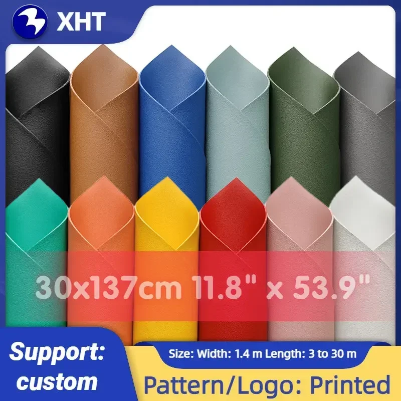 30x137cmThickDurablePULeatheretteFauxLeatherFabricSynthetic