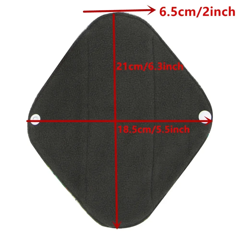 Sanitary Pads Washable Bamboo Reusable Menstrual Towel Cloth Pads