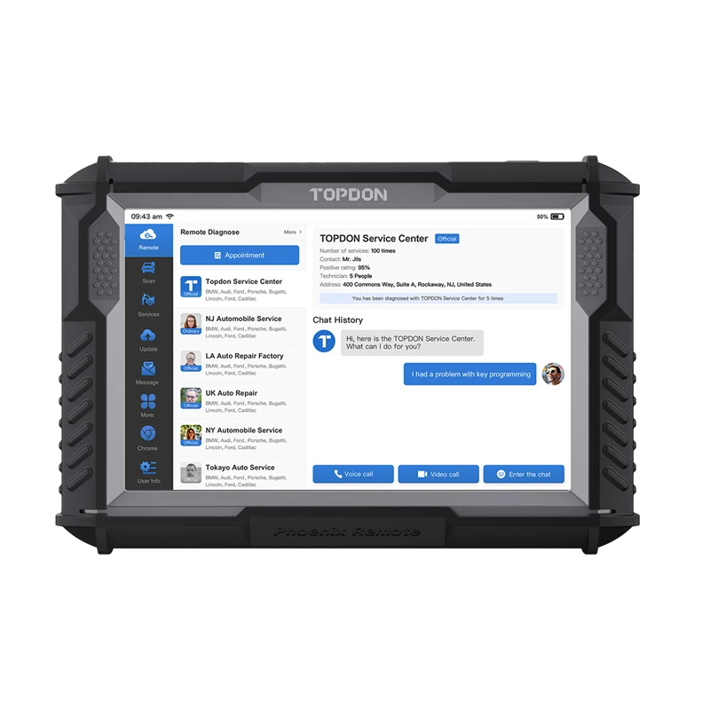 Topdon Phoenix Remote Ecu Programmer Programmazione Strumento Di Codifica Car Truck Obd2 Auto Scanner Diagnostic Machine Tool