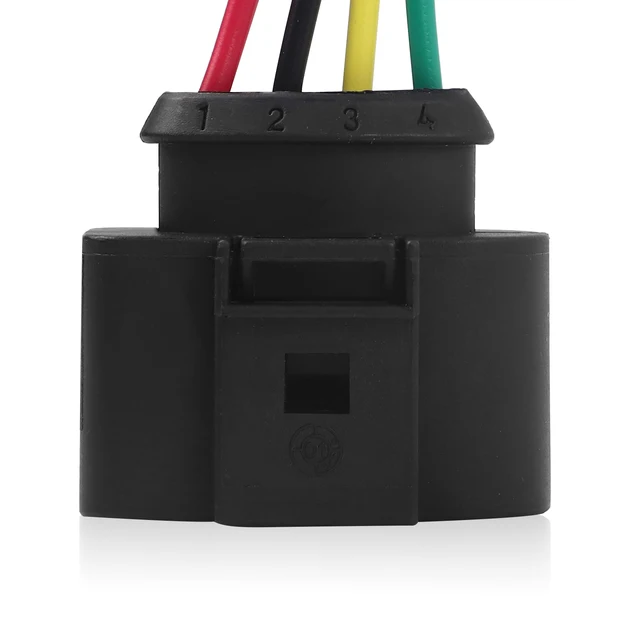 2 Connettori Bobina Accensione Auto Con Cavo - Ricambio 4 Pin 1J0973724 - Compatibile Con Molte Vetture - Foto 11