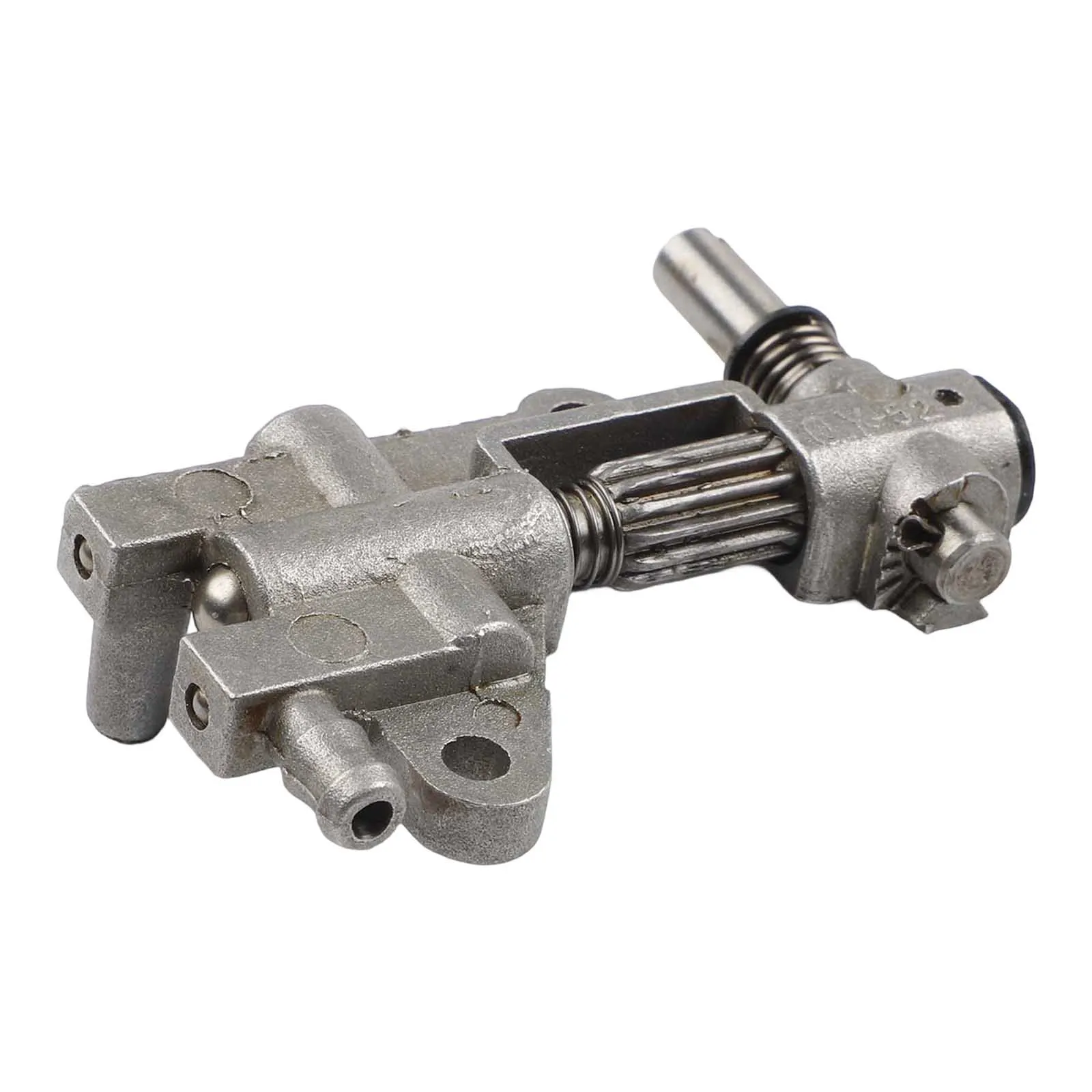 Ölantriebspumpen-Set für chinesische Kettensäge 4500 5800 45 cc 52 cc 58 cc Pumpenabdeckung Schneckengetriebe Ölpumpenabdeckung Ölfilter Ölrohr – Detail 9