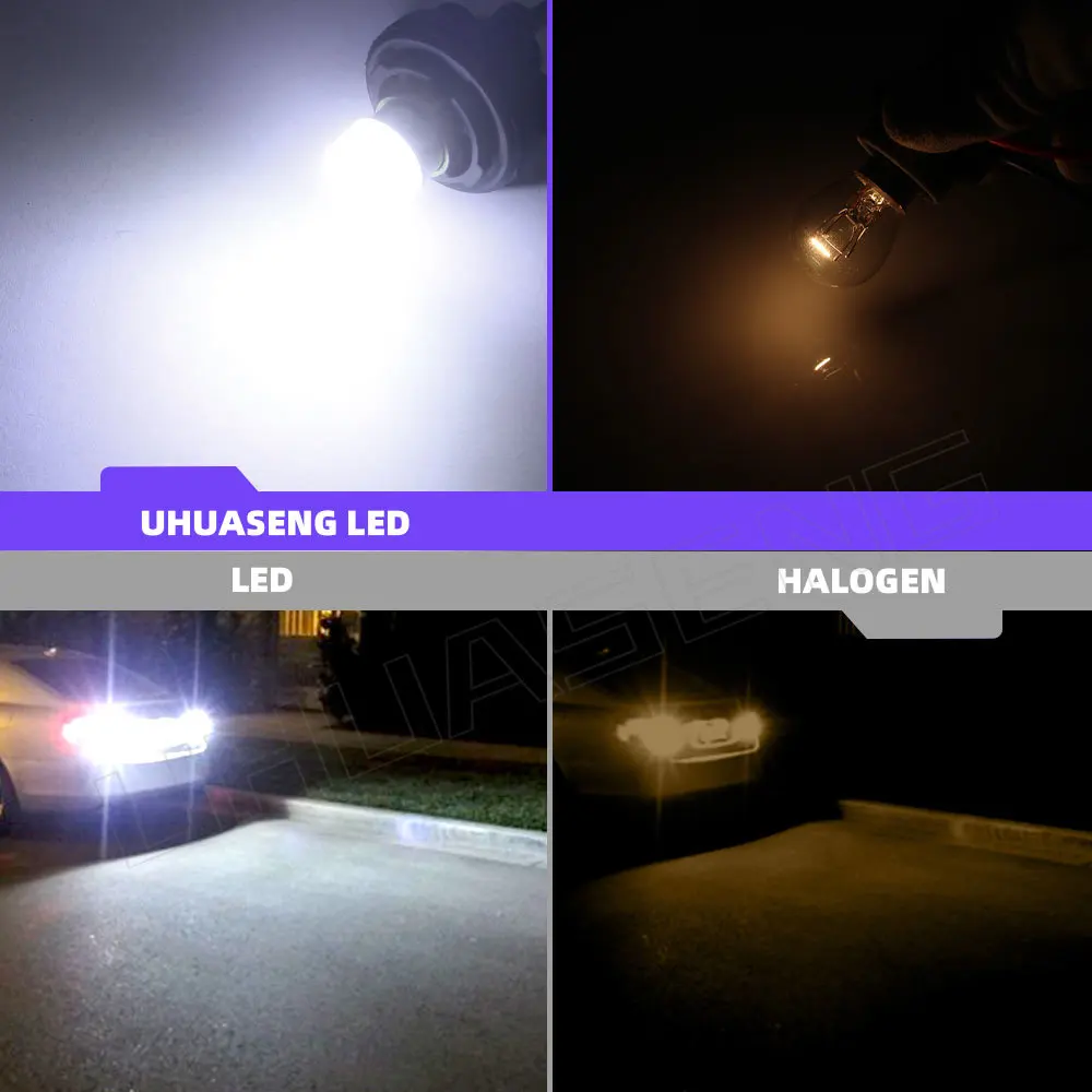 12V 24V P21W Strobe 1156 1157 Red Flash BA15S BAY15D P21/5W Led Bulb R5W R10W Tail Brake Reverse Truck Car Light