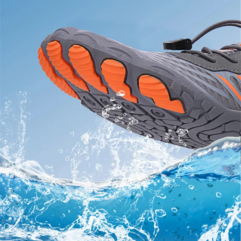 Men Women Quick Dry Barefoot Water Shoes Comfortable Breathable Beach Seaside Wading Shoes Trekking Upstream Surfing Aqua Shoe