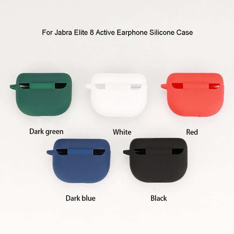충격 방지 보호 휴대 케이스, Jabra Elite 8 액티브 이어폰 방진 하우징, 세척 가능한 충전 박스 슬리브 호환