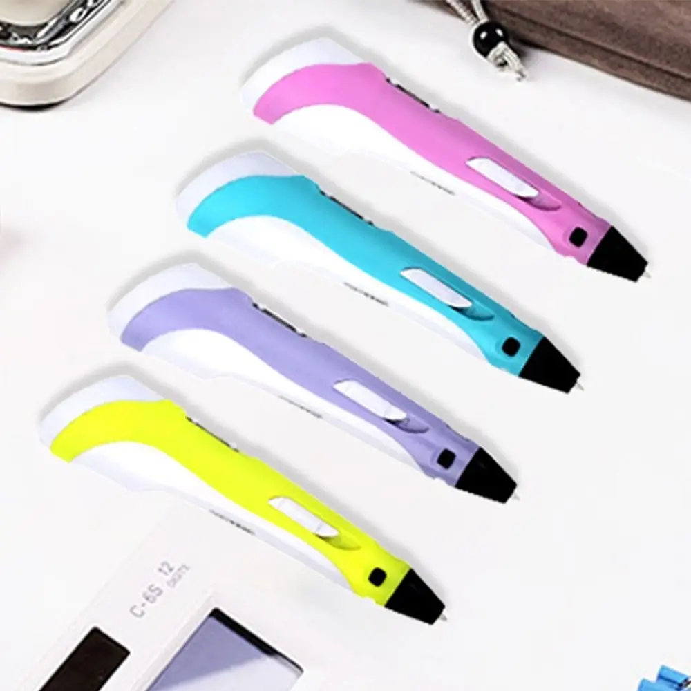 06A Plus 3D Printing Pen 6-Speed Adjustable - Includes Drawing 24 Starter  Colors of PLA Educational Popular Gifts For Kid - AliExpress