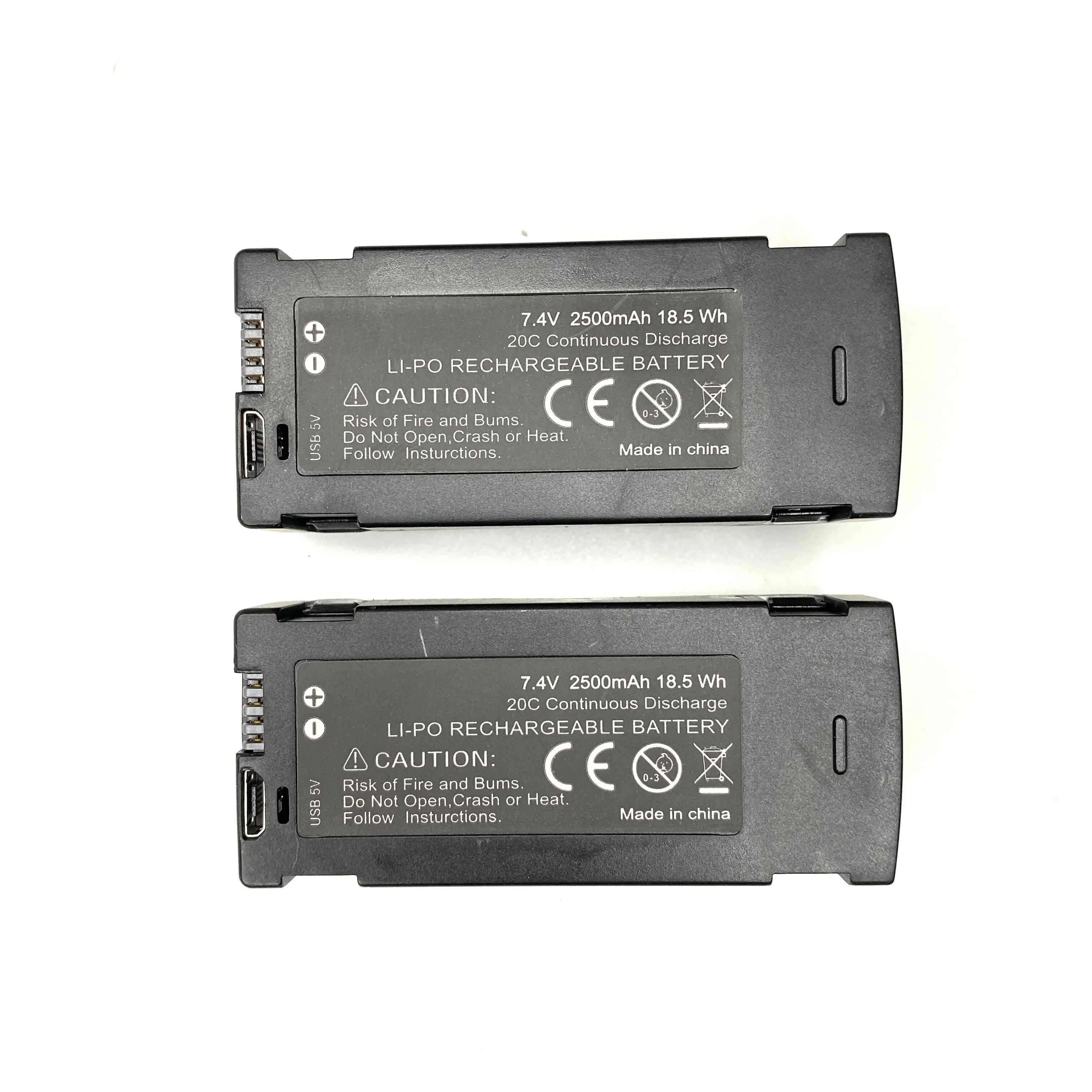 

Аккумулятор для квадрокоптера AE8 Pro K911 MAX GPS, 7,4 В, 2500 мАч, 2 шт.