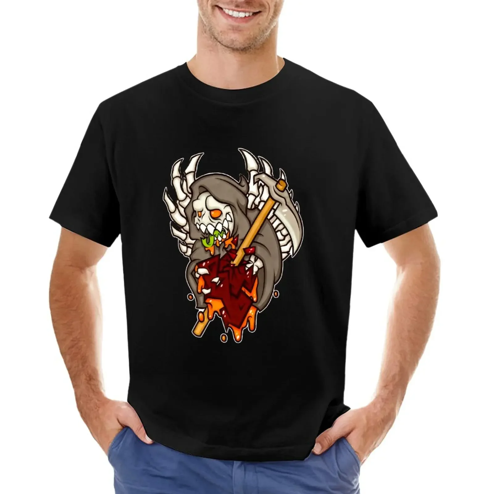 

The Black Sushi Dragon T-shirt classique T-Shirt sweat vintage vintage clothes Men's cotton t-shirt