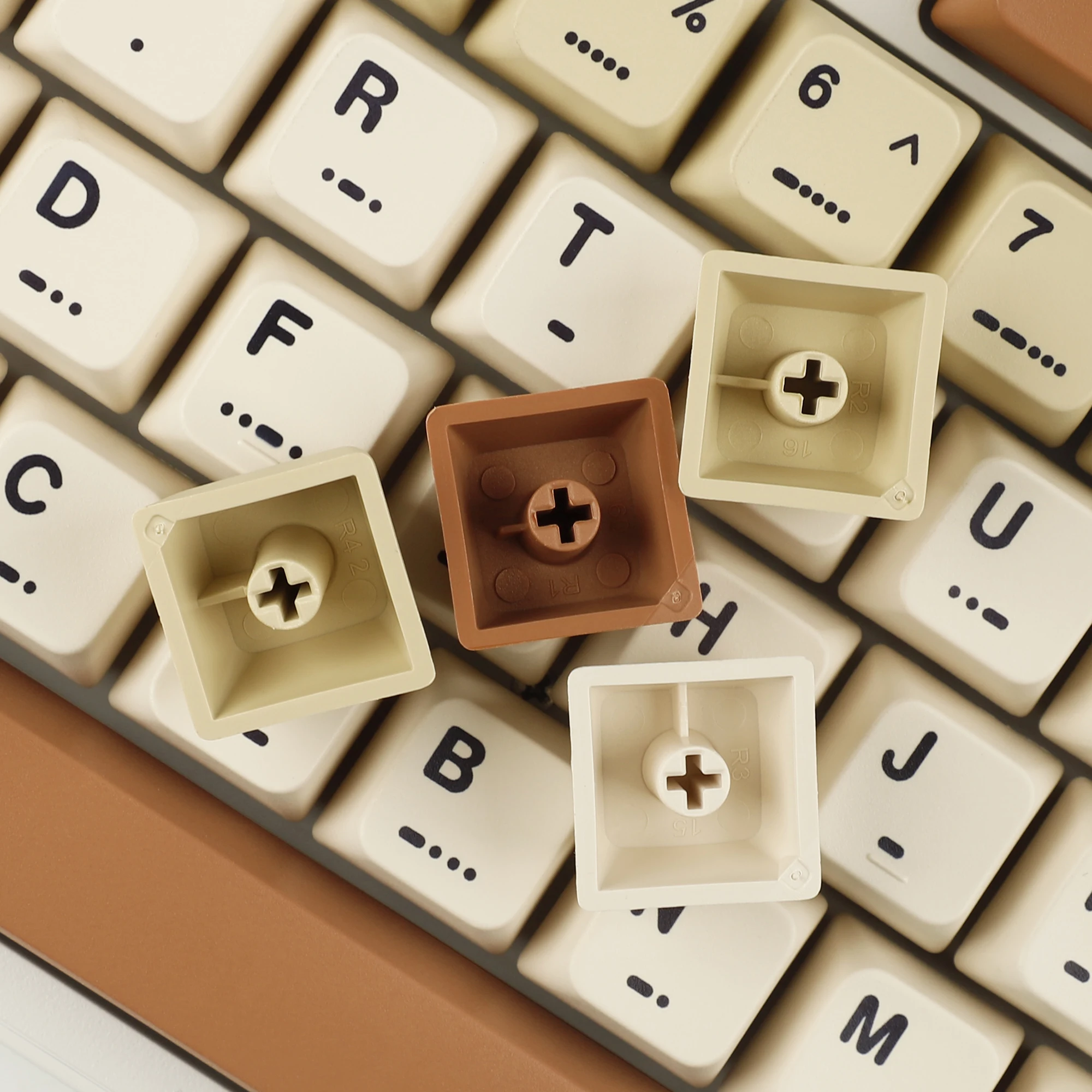 perfil Dye Sub Keycaps, espessura de 1,6mm,
