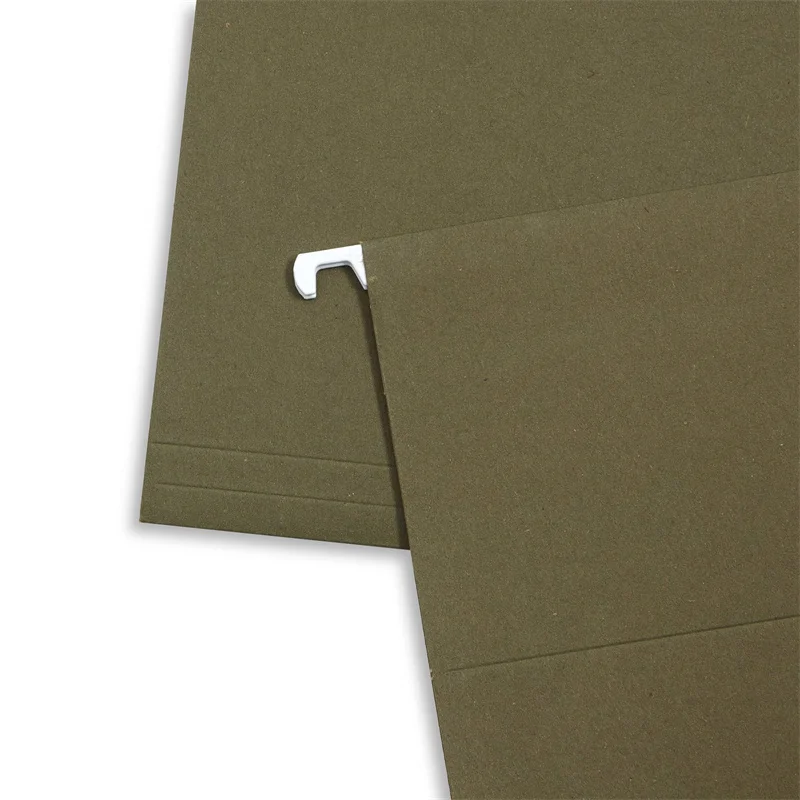 Legal Size Hanging File Folders With PlastiC Tabs, Suspension Hanging Folder 1/5 Cut Adjustable Tab Office Extra Capacity 25pack