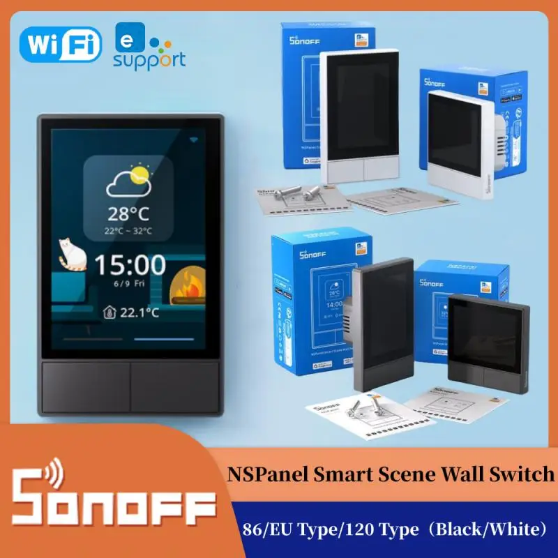Curated visual reference: Visual Reference: Sonoff Nspanel 86 120 Smart Scene Wall Switch WiFi Smart