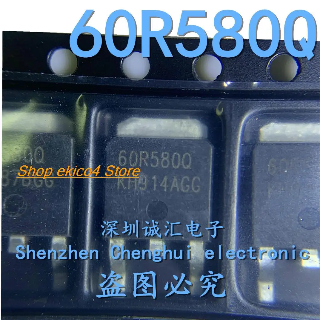 

10pieces Original stock 60R580P 60R580Q 8A 650V TO-252 N