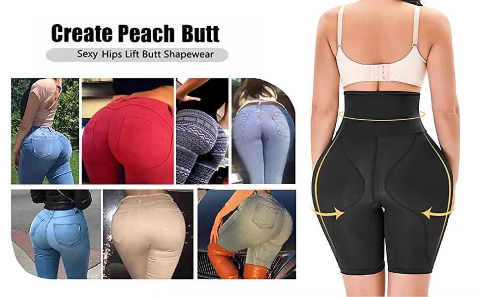 Hip Pads For Women Hip Dip Pads Fake Butt Padded Underwear Hip Enhancer  Shapewear Crossdressers Butt Lifter Pad Panties Shaper - Shapers -  AliExpress