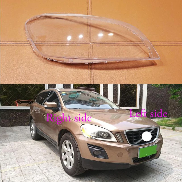 Car Headlight Cover For Volvo XC60 2009-2013 Car Lampshade Front Headlamp  Transparent Shell Lamp Glass Shade Headlight Lens - AliExpress