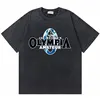 Washed Vintage Olympia Gym Skeleton Fitness Double Sided Print Tshirt Men Women Causal Cotton T Shirt Male Fashion Brand T-shirt 5