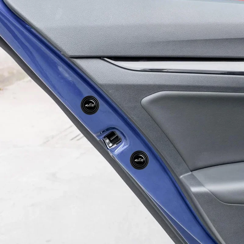 Silicone Shock Absorbing Car Door Pads - Silent Anti-Collision Buffer Stickers