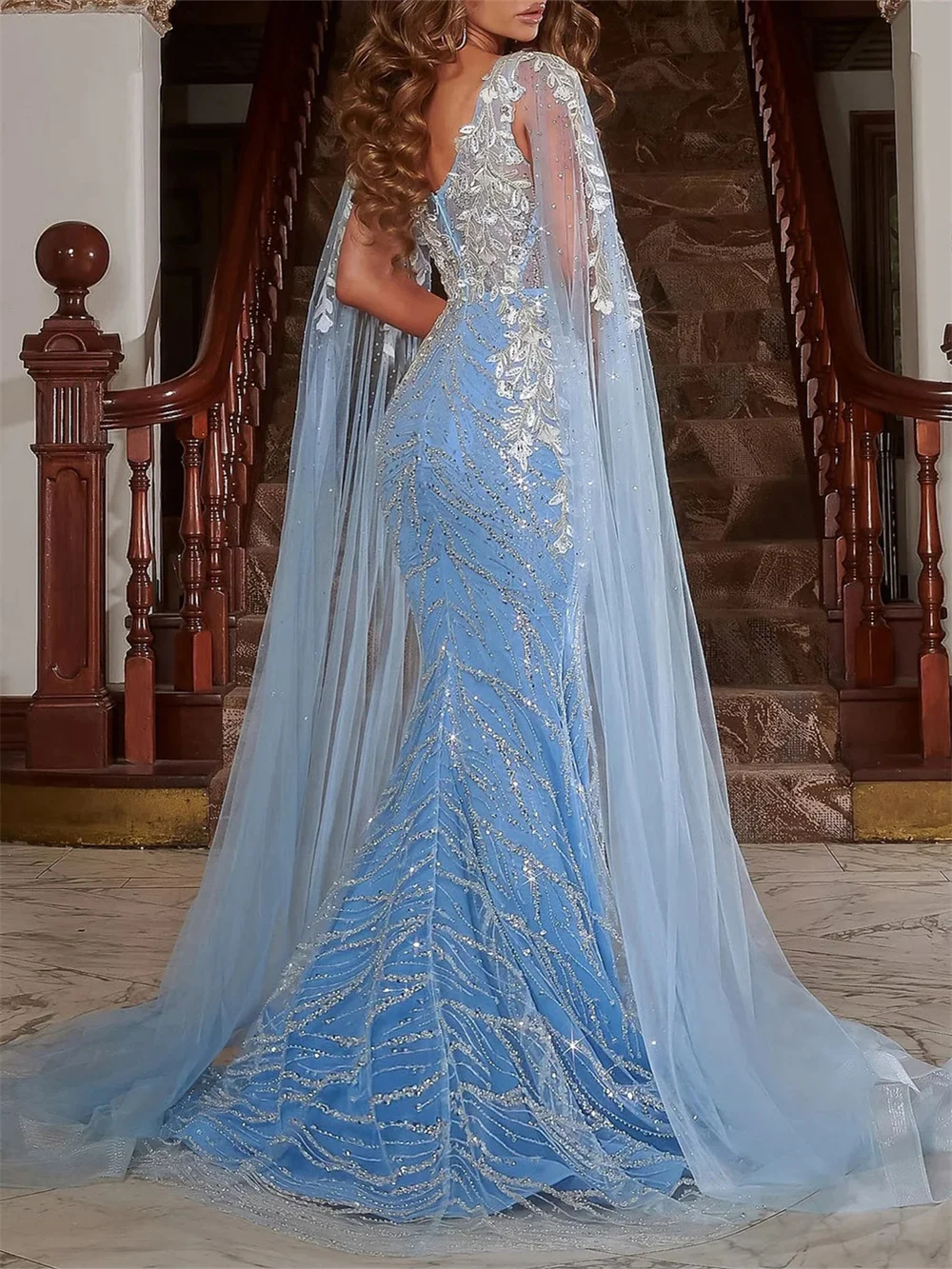 Sexy Tulle Prom Dress 2024 Elegant Lace Evening Dresses Charming Sleeveless Floor Length Gowns Vestidos De Novia