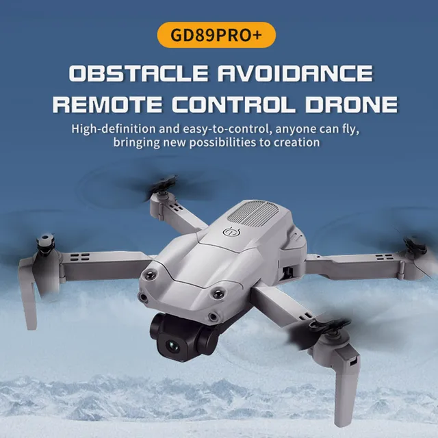 GD89 Pro Rc Mini WiFi Fpv Drone 4K Profesional Dual Camera Fpv Drones with Camera HD 4k Rc Helicopters Quadcopter Toys for Boys 2