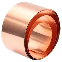Versatile Copper Foil Roll for Crafts and Repairs, 0.1x50x1000mm (0.2 x 50 x 1000mm)