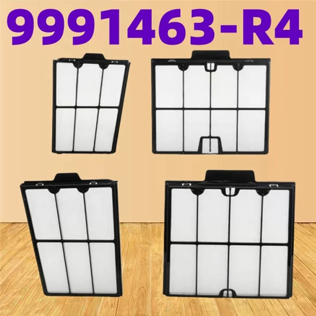 Dolphin M600 Fiitzn Ultra Fine Filters Compatible With Dolphin Active 20,Explorer E30, M600,Proteus DX4,Triton PS Part # 9991467-R4, Pleated Pool Cleaner Replacement Part, 4 Packs Pool Basket