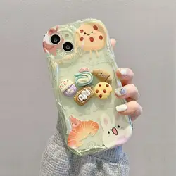 Adorable 3D Cookies Dolls Phone Case Cover for Honor X9C 5G (1)