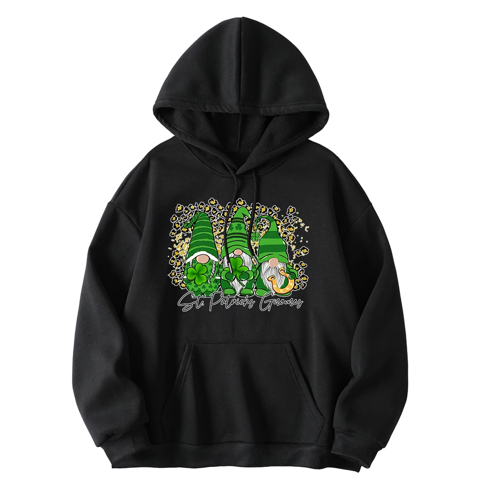 

Happy St. Parker's Day Merchandise Hoodie Winter Plus Size Hooded Sweet Streetwear Long Sleeve Sweatshirt Hoodie