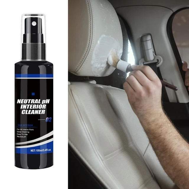 Leather Seat Cleaner For Cars Leather Cleaning Foam Spray 120ml Car Leather  Cleaner Spray Leather Care Spray For Car Seats Shoes - AliExpress