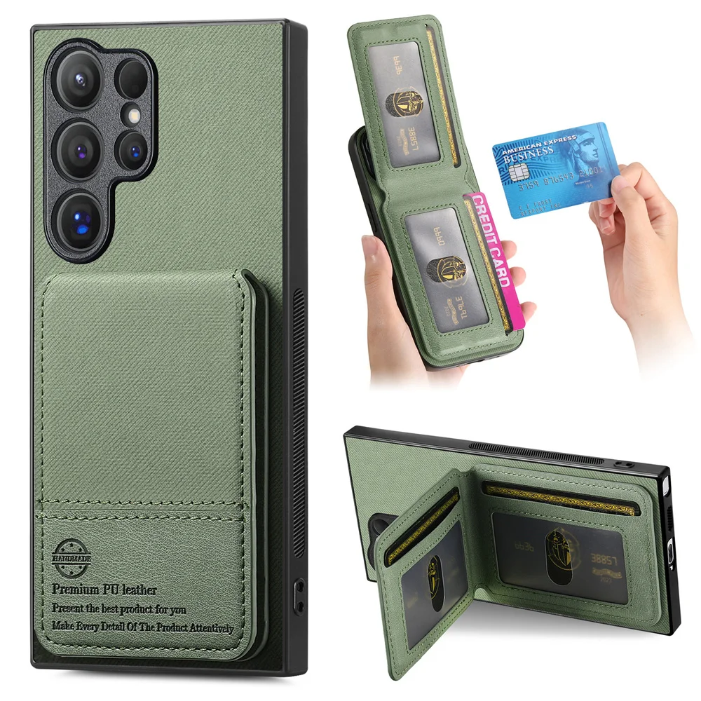 RFID-Blocking Wallet and Card Holder Phone Case