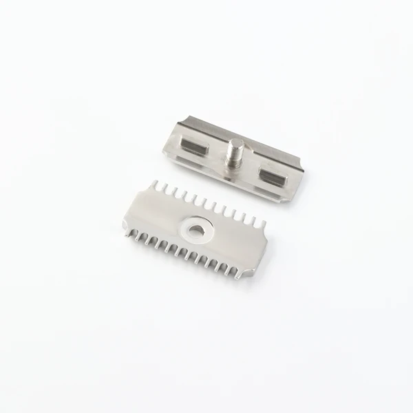 Dual Comb Safety Razor Head com 0,7 milímetros Blade Gap