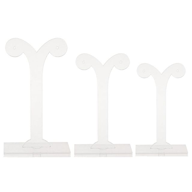 Pcs/Set Earrings Shelf Fashion Stand Holder Jewelry Display Rack Acrylic Ear Stud Showcase Professional Organizer Lamp Tree