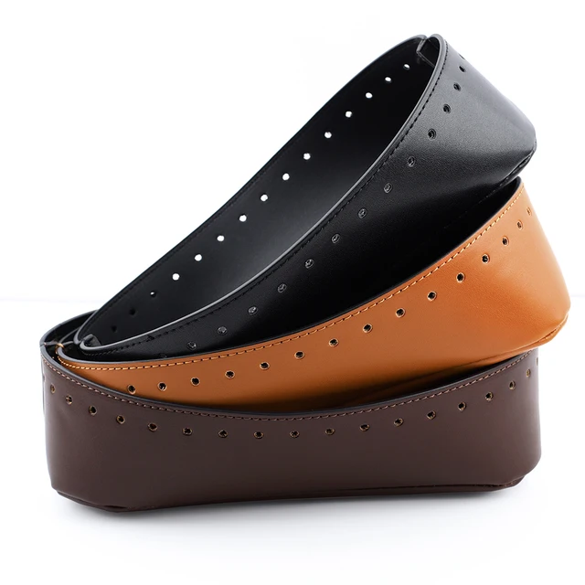 Kit Fai Da Te Per Borse All'Uncinetto | Base In Pelle PU Con Fori | Tracolla E Chiusure | Colore Giallo - Foto 4