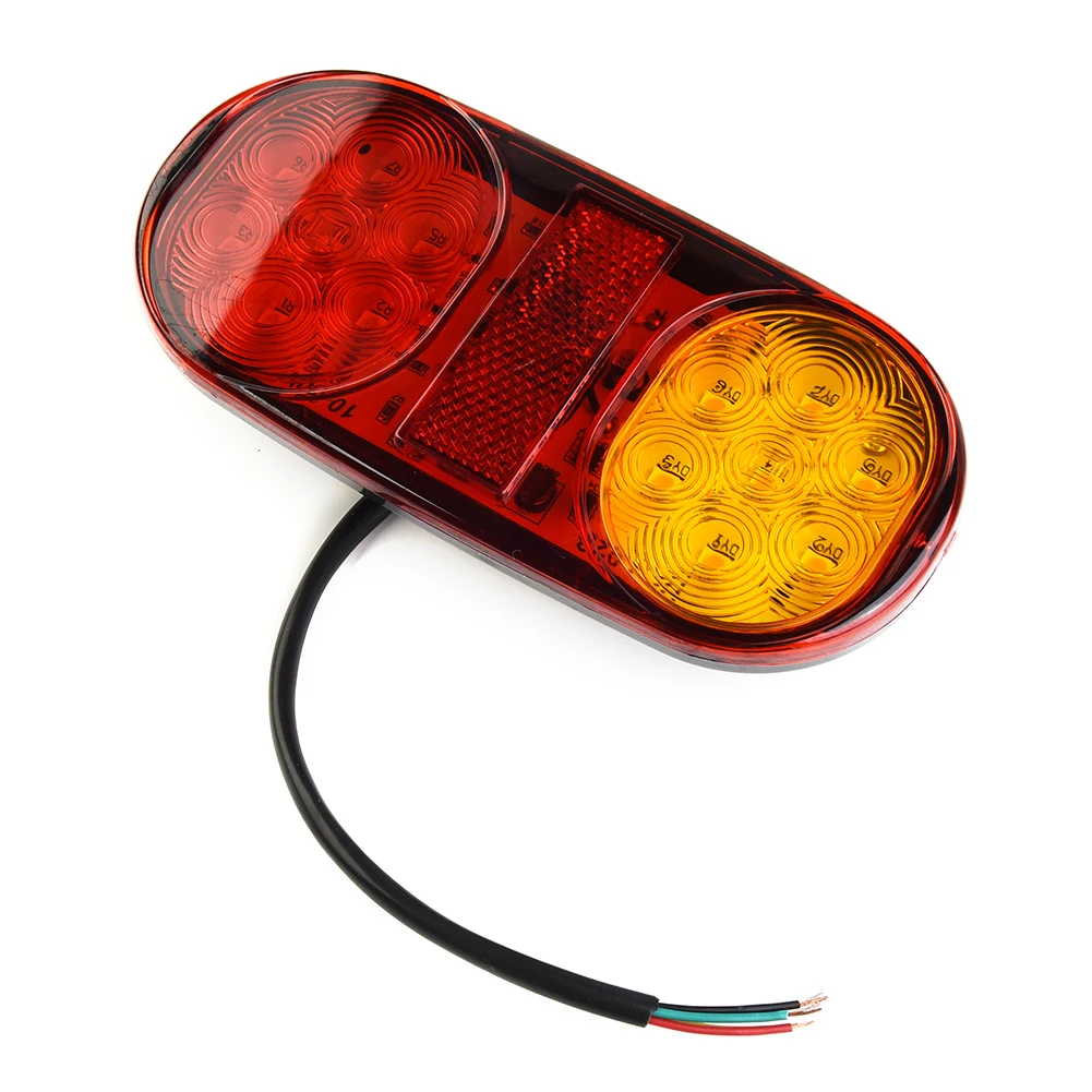 

LED Tail Light Stop Indicator Signal Driving Lamps Bulbs ABS Luminous Accessories 0.2W Replacement Car Waterproof