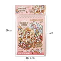 Mr Paper 49 шт., серия Sunny Town, миниатюрная книга с наклейками для создания сцены для DIY, справочник для студентов, подарки на сезон «Снова в школу» — изображение 6
