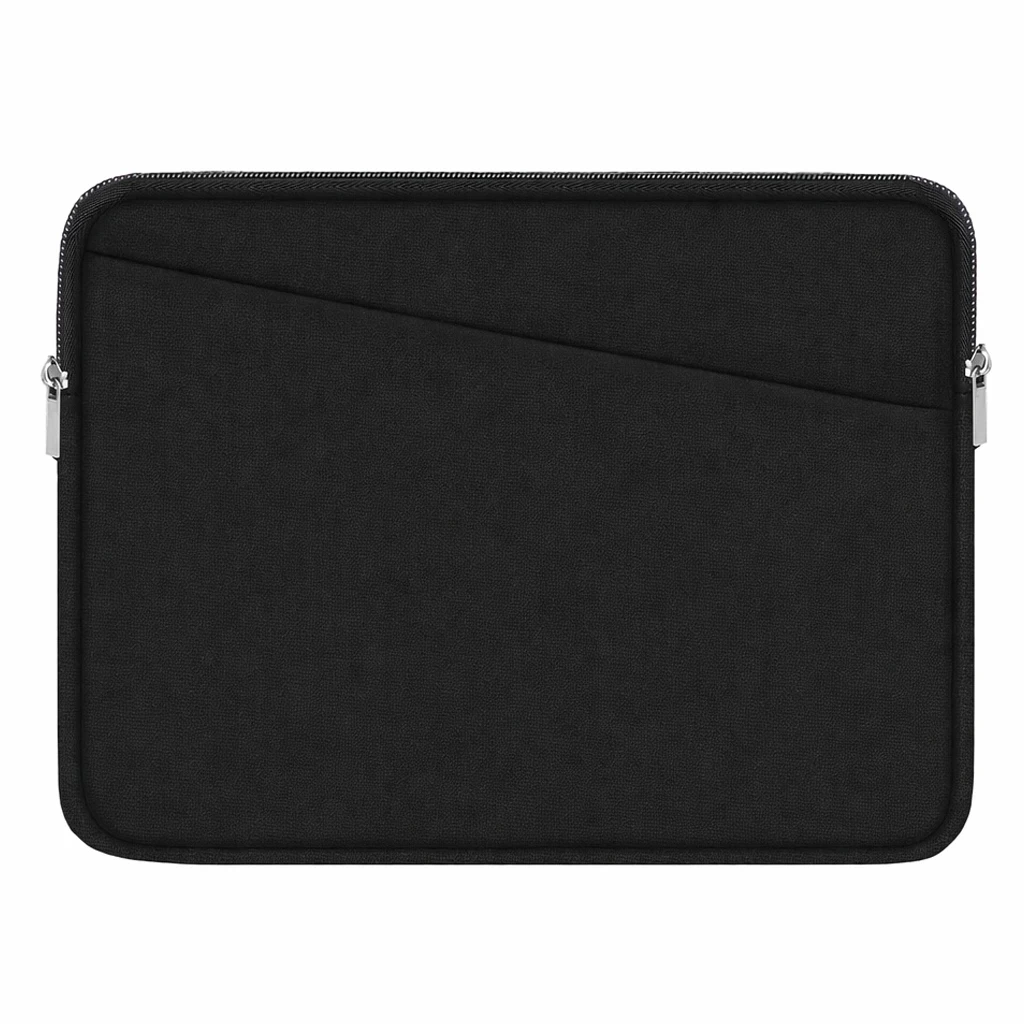 Universal Laptop Sleeve Bag with Side Pockets for 13-15.6 Inch Notebooks