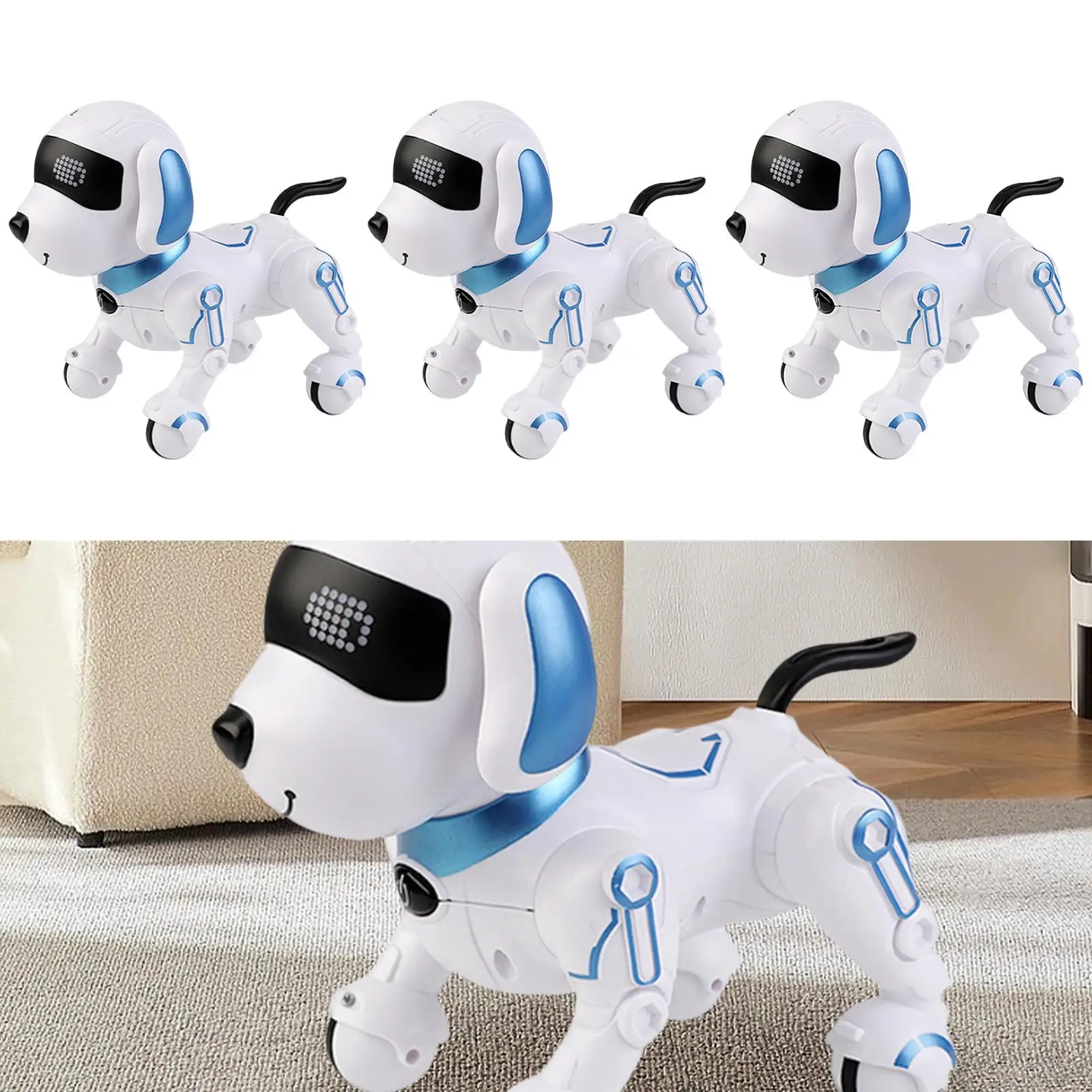 Smart Robot Dog Funny Rechargeable for Birthday Gift Boys and Girls 4