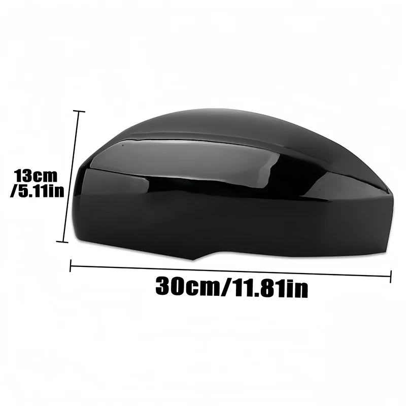 1pcs 왼쪽 오른쪽 윙 미러 커버 캡 글로스 블랙 레인지 로버 스포츠 L494 2014-2021 영국 자동차 외장 액세서리