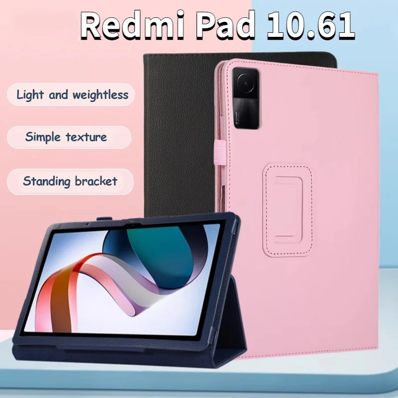 

For Redmi Pad SE 11 inch 2023 Pad 10.61 Slim Folding Stand Cover PU Leather Full Protective Case For Redmi Pad SE 11 2023 Case