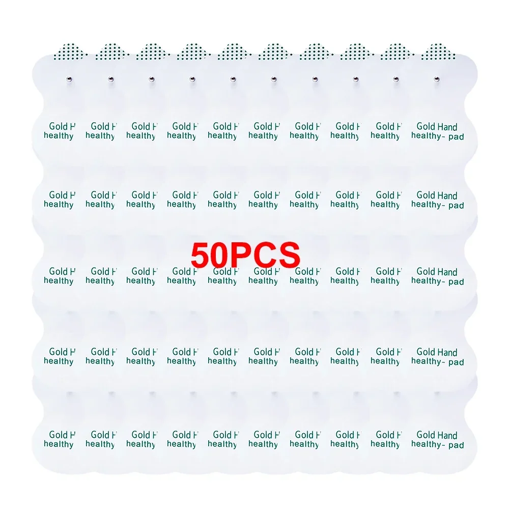 50pcs Tens Electrode Adhesive Gel Pads Body Acupuncture Therapy Massager Therapeutic Pulse Stimulator Electro Stickers Replace