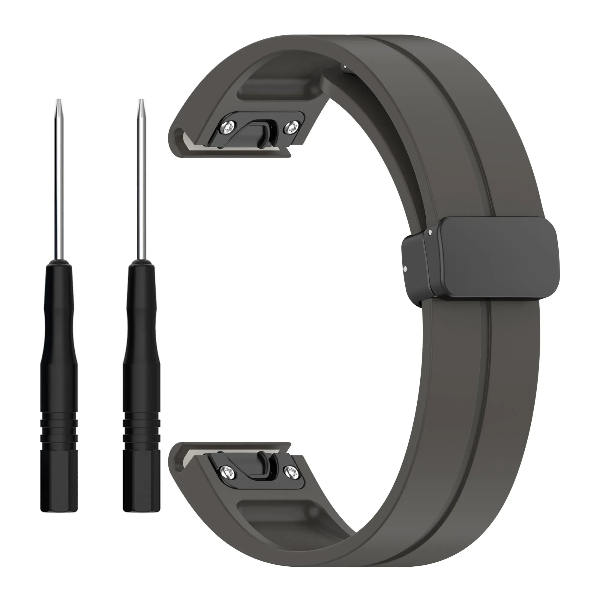 Premium Magnetic Silicone Folding Buckle Strap