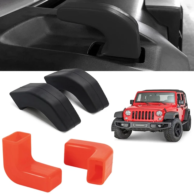 TML Fabrik Stoßstange Tow Haken Abdeckungen für Jeep Wrangler JK JL  Gladiator TJ Tow Haken Protector Jeep Wrangler Zubehör 2007-2022 -  AliExpress