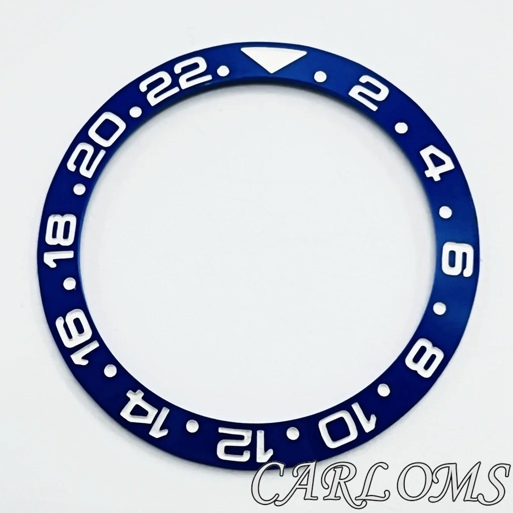 Premium Black Rose Gold Multicolor Ceramic GMT Bezel Insert