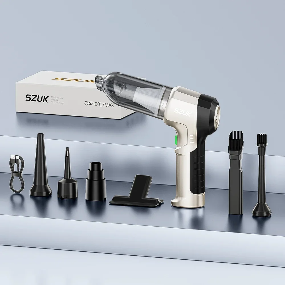 مكنسة كهربائية جديدة للسيارة من SZUK 2025، مكنسة ك...