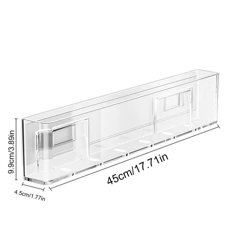 Acrylic Record Holder, Clear Wall Mount Album Shelf And Lp Display