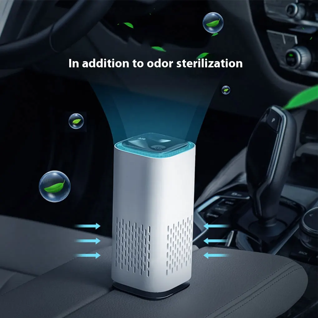Car air purifier,portable purifier， negative ion bar USB air purifier, suitable car, home office use, eliminate odors