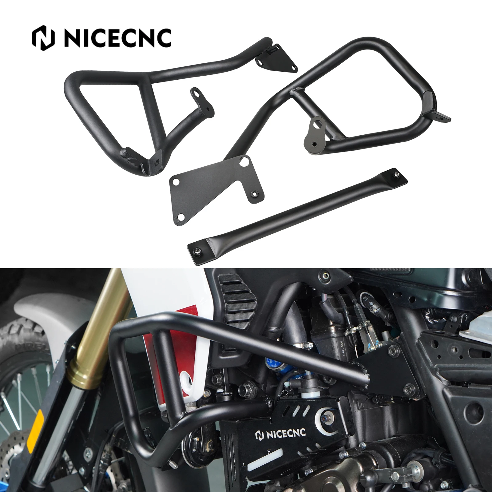 Per Yamaha 2019-2024 Tenere 700 Xtz700 Protezioni Motore Moto Crash Bar Tenere 700 Rally Edition 2020-2024 Protezione Motore