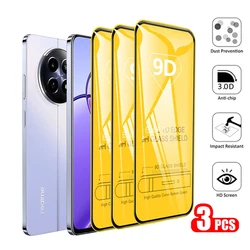 Premium 3 - Pack Tempered Glass Screen Protector - 9D Clear Protection - 3PCS (For Realme 9 ProPlus)