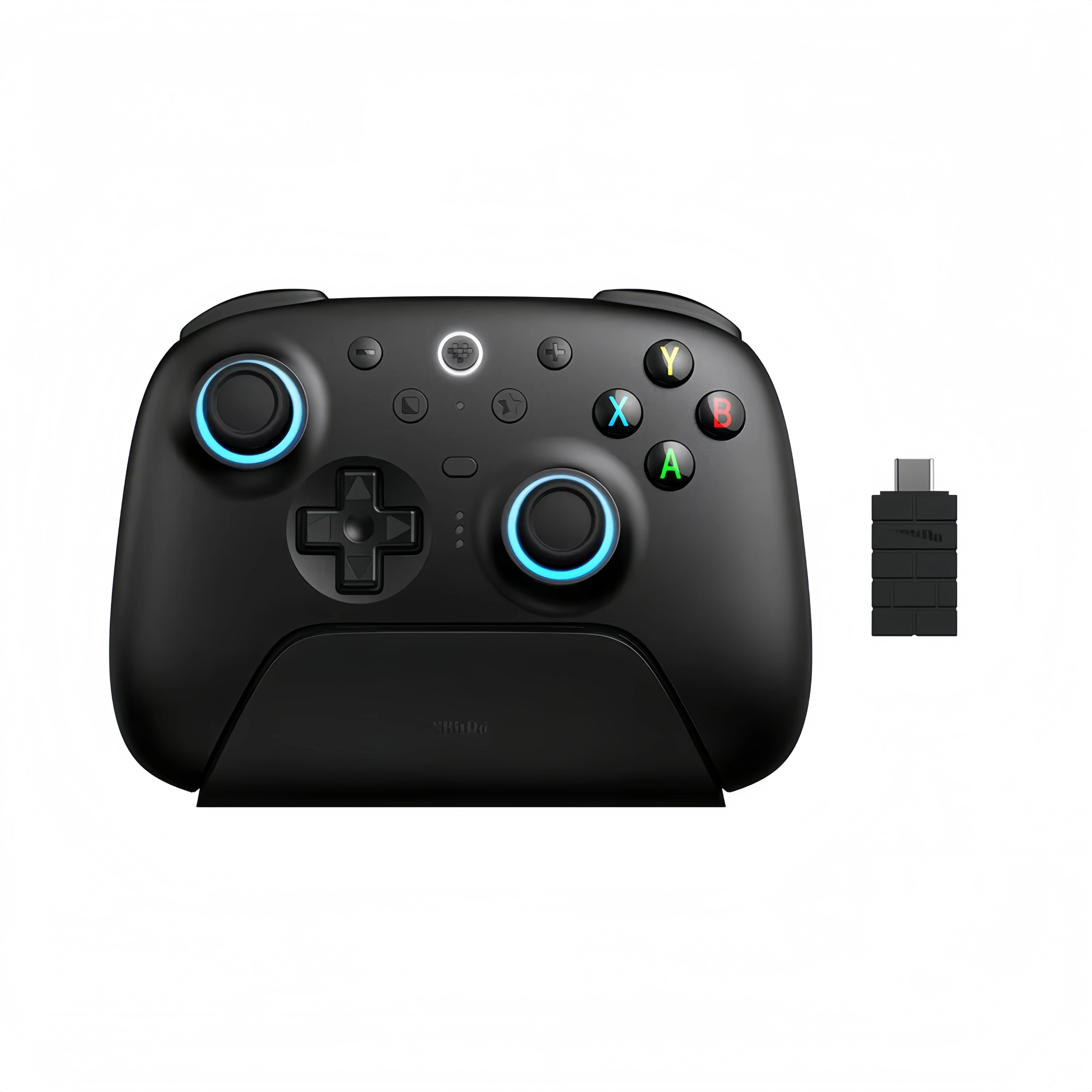 8-Bit Ultimate Kablosuz Gamepad 2, 8 Hızlı Özel Teknoloji ile PC Windows 10/11 Android Hediyesi için TMR RGB Aydınlatma Joystickleri