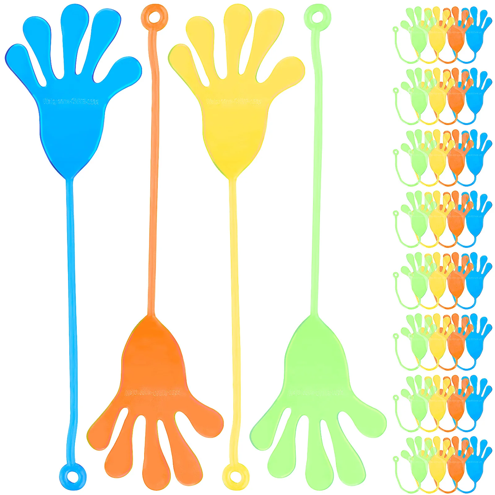 

36 Pcs Sticky Hands Sticky Stretchy Toys Novelty Creative Elastic Climb Wall Toys Party Favors for Kids