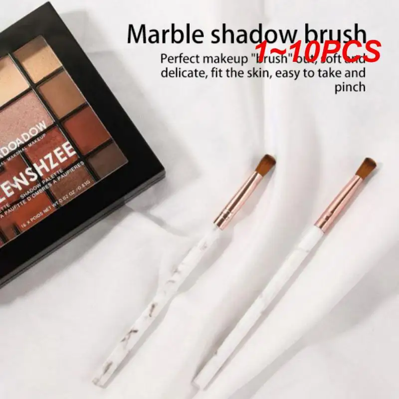 Marmo Kabuki Pennello Per Trucco Naso Ombra Blush Blending Eye Face Concealer Brush Testa Obliqua Strumento Cosmetico Bellezza