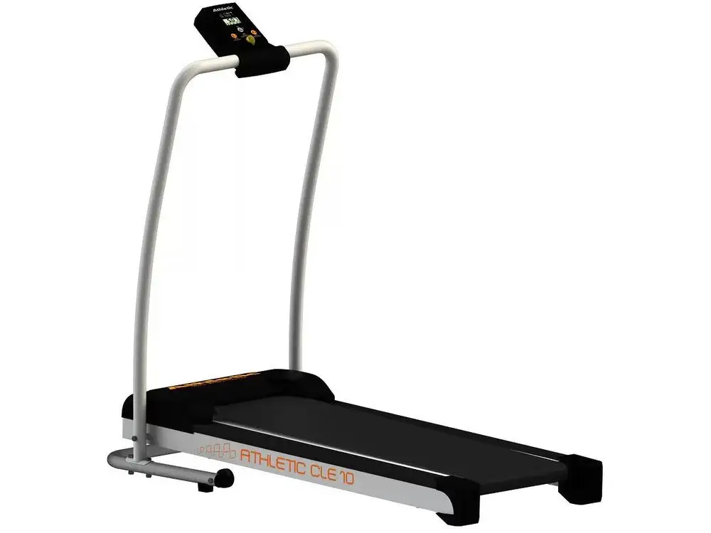 Esteira Ergométrica Elétrica Dobrável Athletic CLE 10 Vel. Máxima 10km/h - Bivolt 2