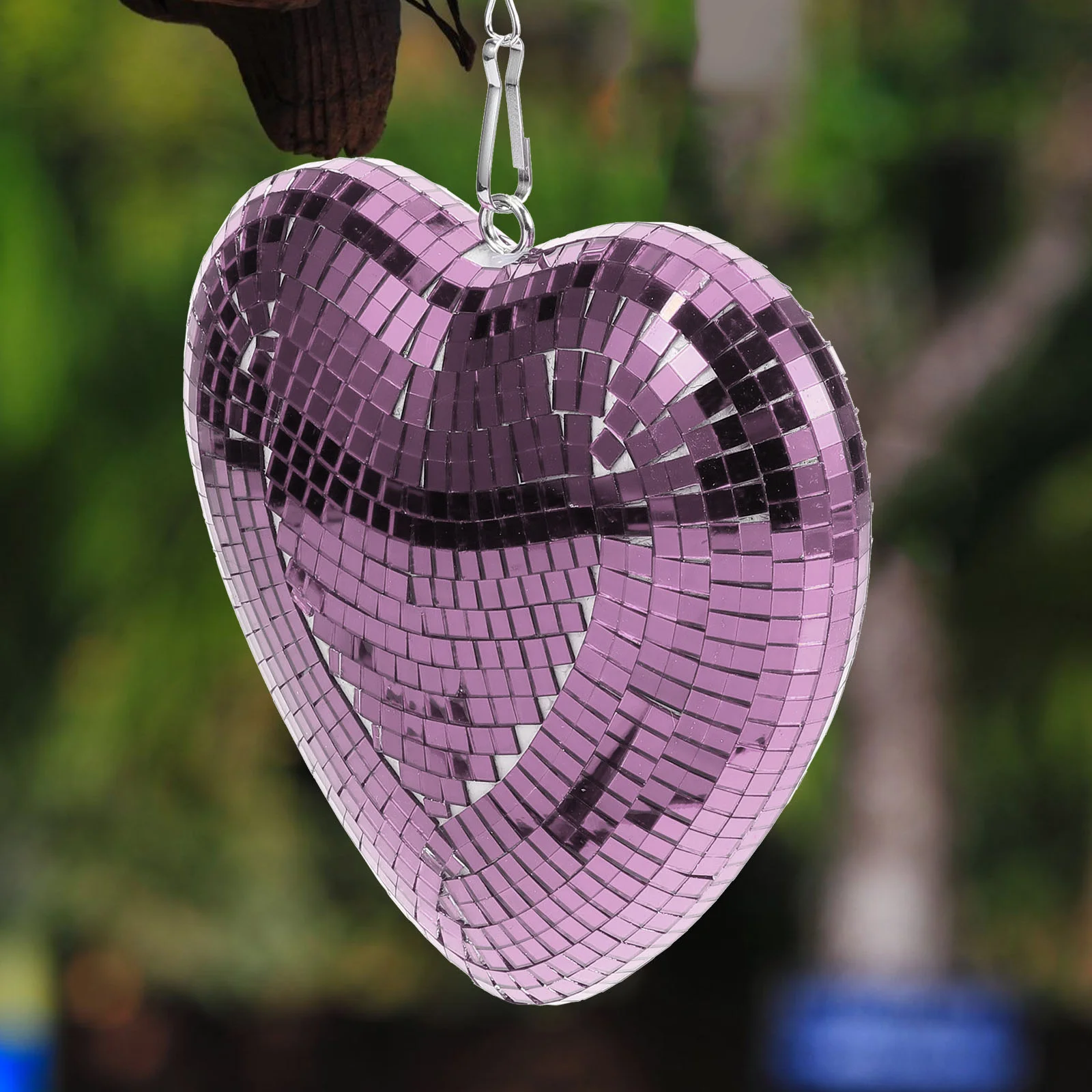 

Wedding Decorations for Ceremony Valentine's Day Pendant Mirror Hanging Disco Ball